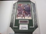 Bill Russell Boston Celtics signed autographed framed matted index card Certified COA
