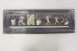 New York Yankees baseball MLB die cut man cave signed with photos in each letter