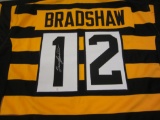 Terry Bradshaw Pittsburgh Steelers signed autographed jersey PAAS Coa