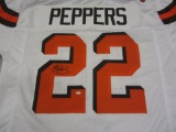 Jabrill Peppers Cleveland Browns signed autographed jersey PAAS Coa