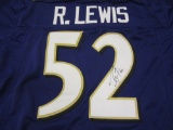 Ray Lewis Baltimore Ravens signed autographed jersey Certified Coa