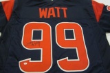 JJ Watt Houston Texans signed autographed football jersey Certified COA