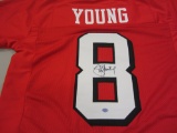 Steve Young San Francisco 49ers signed autographed jersey Certified Coa