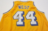 Jerry West Los Angeles Lakers signed autographed basketball jersey Certified COA