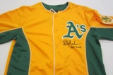 Rickey Henderson Oakland A's signed autographed baseball jersey Certified COA