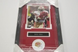 Jerry Rice San Francisco 49ers signed autographed framed matted 8x10 photo Certified COA