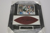 Joe Namath New York Jets signed autographed framed matted football panel Certified COA