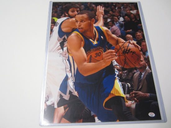 Stephen Curry GS Warriors signed autographed 11x14 Photo Certified Coa