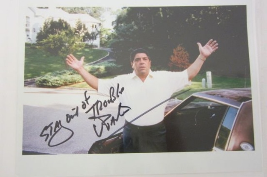 Vincent Pastore signed autographed 8x10 Photo Certified Coa