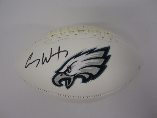 Carson Wentz Philadelphia Eagles signed autographed Football Certified Coa