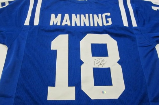 Peyton Manning Indianapolis Colt signed autographed Jersey Certified Coa