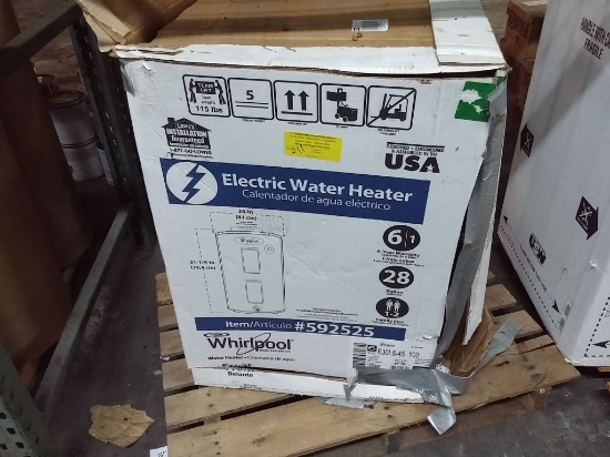 Whirlpool 28 gallon electric water heater