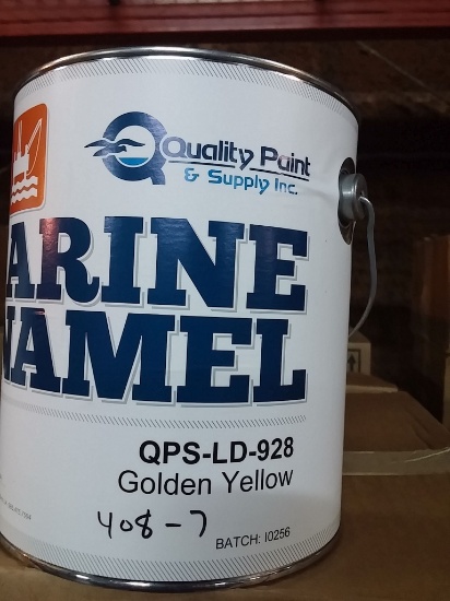 Marine enamel golden yellow