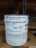 PPG protective and Marine coatings amercoat 240 off white resin two component epoxy