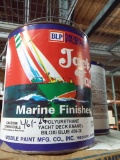 BLP marine finishes polyurethane yacht deck enamel biloxi blue 450-38