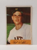 1954 Bowman Hoyt Wilhelm Baseball Card