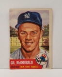 1953 Topps Gil McDougald Baseball Card