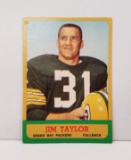 1963 Topps Jim Taylor Football Card