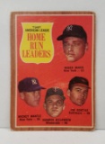 1962 Topps '61 A.L. Home Run Leaders - R.Maris/M.Mickey/H.Killebrew/J.Gentile Baseball Card