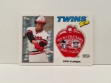 2017 Topps Rod Carew '77 All Star Game Yankees Stadium Patch Baseball Card
