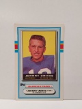 1989 Topps Johnny Unitas Football Card