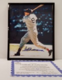 Ted Williams Autographed Photo (Framed)