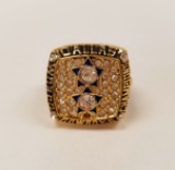 Replica 1977 Dallas Cowboys Roger Staubach Super Bowl Ring