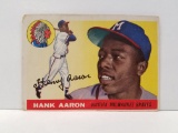 1955 Topps Hank Aaron Baseball Card