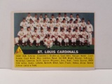 1956 Topps St Louis Cardinals Team Baseball Card