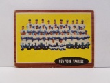 1956 Topps New York Yankees Team Baseball Card
