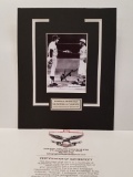 Ed Kranepool Autographed Photo with Bob Clemente 3000th Hit - CoA