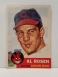 1953 Topps Al Rosen Baseball Card