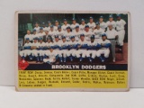 1956 Topps Brooklyn Dodgers Team Baseball Card