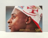 1996 Pinnacle Action Packed Studs Jerry Rice Football Card