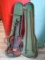 Antique Violin in a carrying case, includes 2 bows.