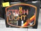 Beer sign, back lit, Stroh Light on Tap.
