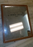 Giorgio Armani Occhiali mirror in a frame