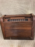 Unique PHILCO radio, one of the  very first examples of the small radio from the past.