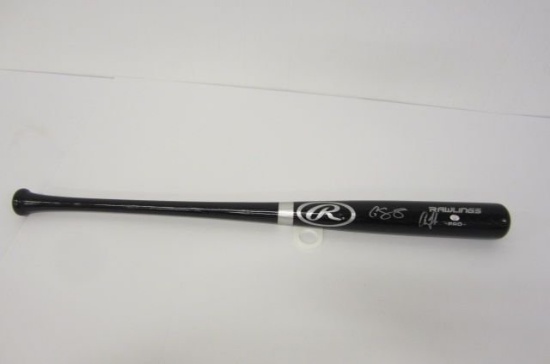 Gary Sanchez, Aaron Judge New York Yankees signed autographed Baseball Bat Certified COA