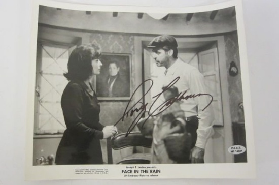 Rory Calhoun "Face In The Rain" signed autographed 8x10 photo Certified COA