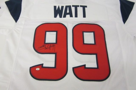 JJ Watt Houston Texans Hand Signed Autographed Jersey Paas Certified.