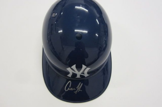 Aaron Judge New York YankeesÂ signed autographedÂ Souvenir HelmetÂ Certified COA