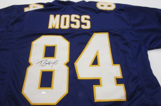 Randy Moss Minnesota Vikings signed autographed football jersey Certified COA