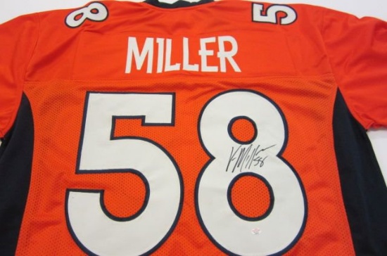 von miller jersey signed