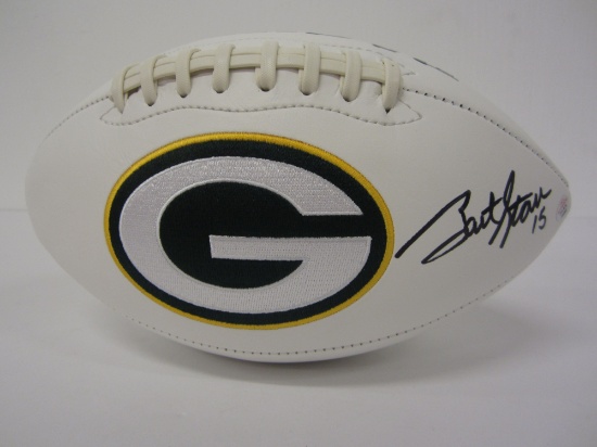 Bart Starr Green Bay PackersÂ signed autographedÂ Logo FootballÂ Certified COA