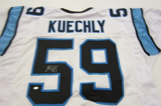 Luke Kuechly Carolina PanthersÂ signed autographedÂ Jersey Certified COA