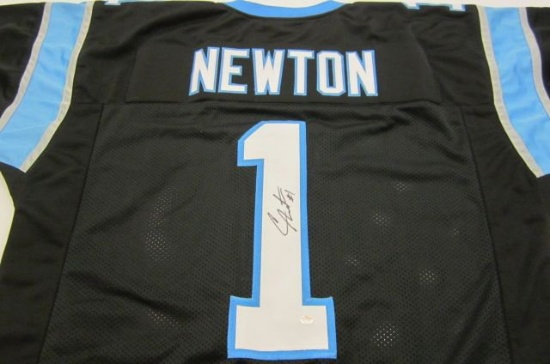 Cam Newton Carolina PanthersÂ signed autographedÂ Jersey Certified COA