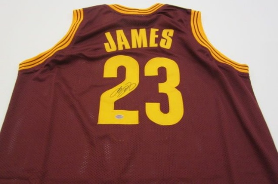 LeBron James Cleveland Cavaliers signed autographed Jersey Certified COA