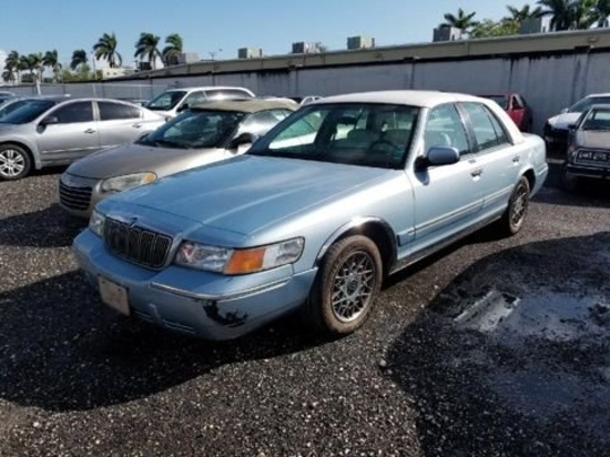 1999 Mercury Grand Marquis GS Blue