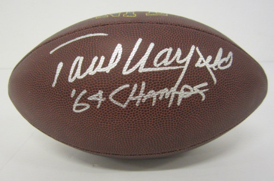 Paul Warfield Cleveland Browns signed autographed Football Certified Coa